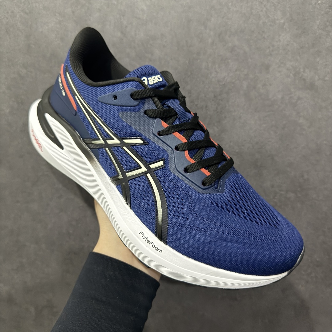 图片[3]-【公司级】Asics GT-1000 13代 公司级版本 亚瑟士运动休闲透气专业跑鞋 鞋面的包裹性 延展性相当好 鞋头位置双层镂空能保证一定的透气性 鞋底柔软也能够兼具支撑性 gt1000系列是除 kayano之外的次顶级支撑系跑鞋 采用经典鞋型 融入全新细节点缀 整体简约且富有质感 鞋底耐磨材质搭配丰富的防滑底纹设计 尺码：39-45-选品中心