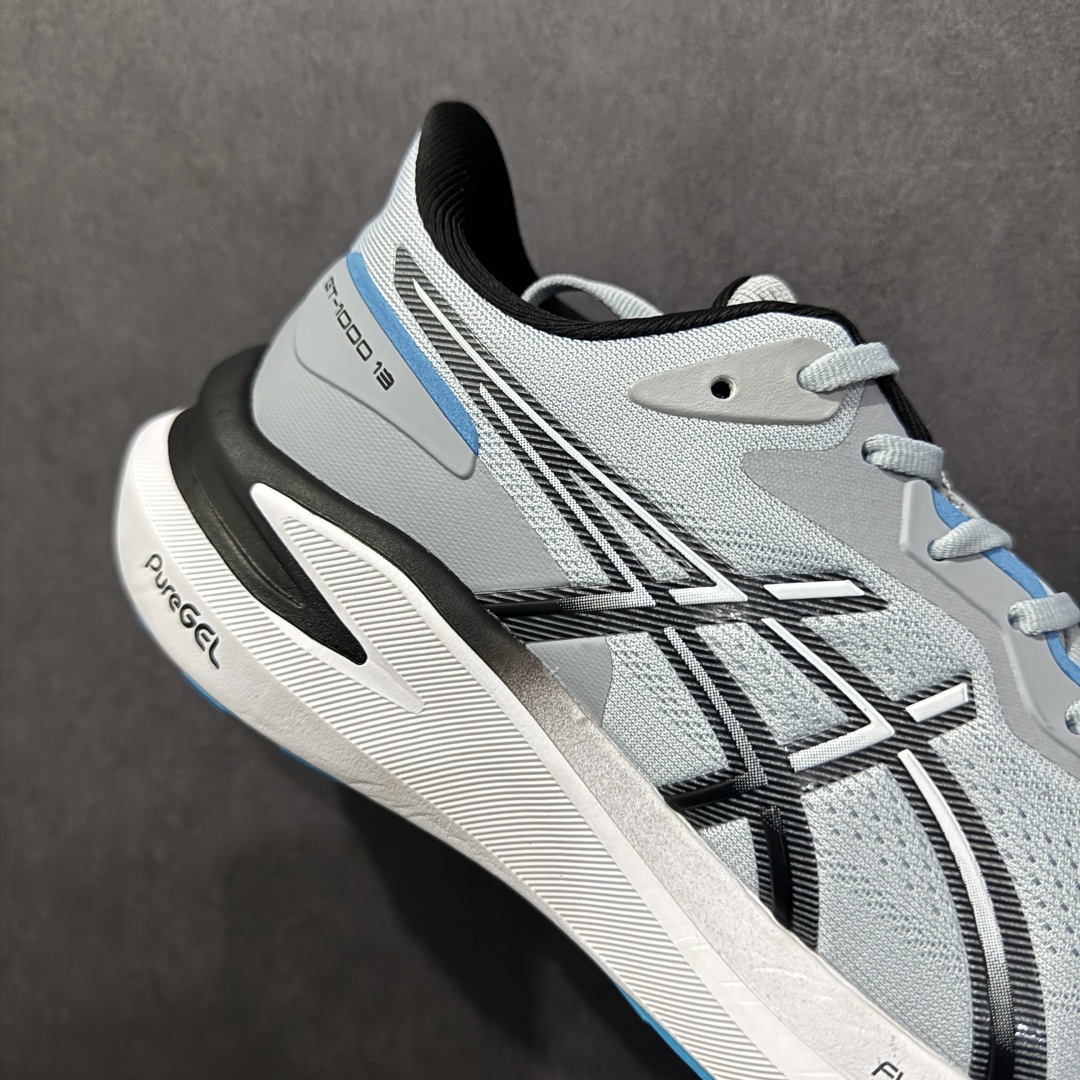 图片[6]-【公司级】Asics GT-1000 13代 公司级版本 亚瑟士运动休闲透气专业跑鞋 鞋面的包裹性 延展性相当好 鞋头位置双层镂空能保证一定的透气性 鞋底柔软也能够兼具支撑性 gt1000系列是除 kayano之外的次顶级支撑系跑鞋 采用经典鞋型 融入全新细节点缀 整体简约且富有质感 鞋底耐磨材质搭配丰富的防滑底纹设计 尺码：40-45-选品中心