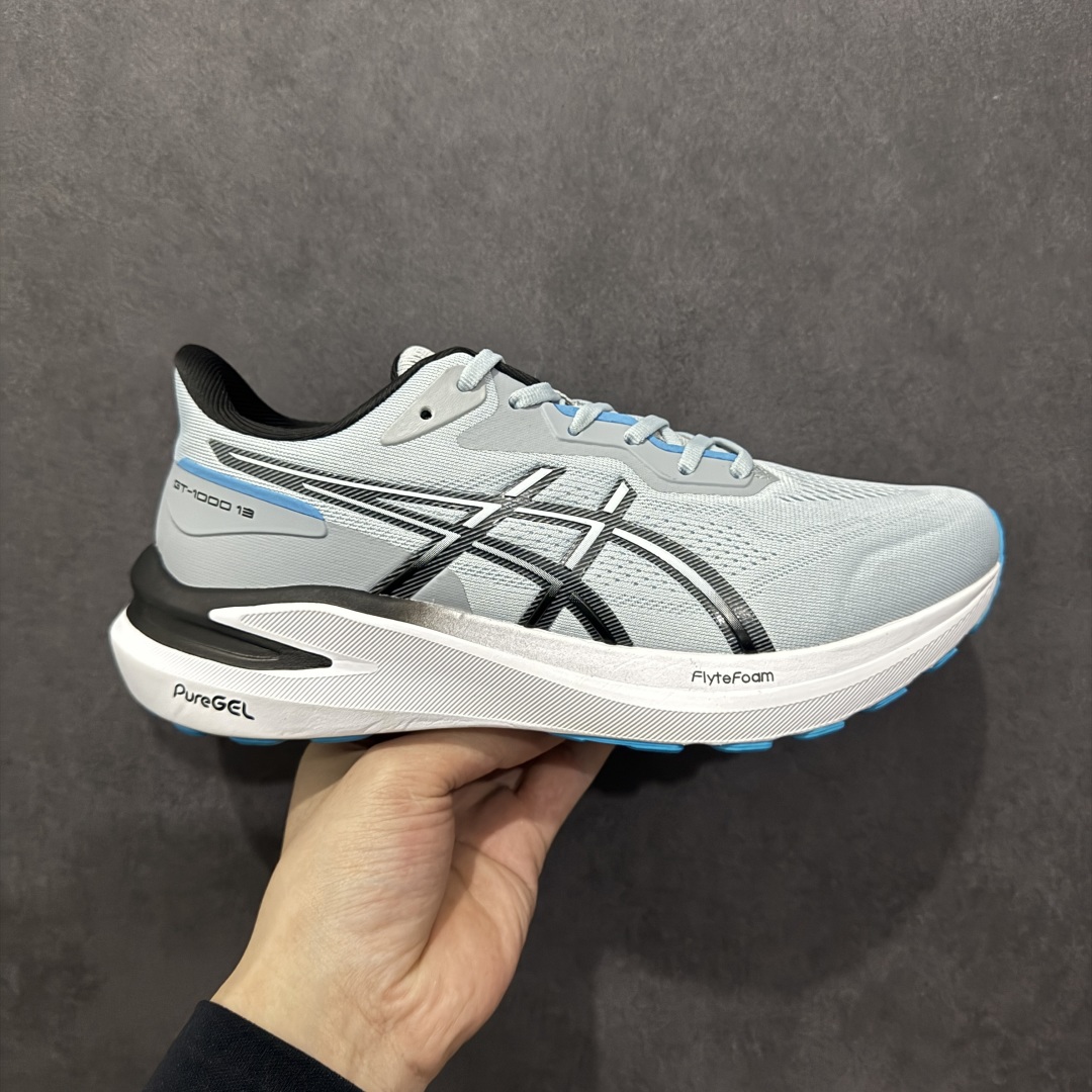 【公司级】Asics GT-1000 13代 公司级版本 亚瑟士运动休闲透气专业跑鞋 鞋面的包裹性 延展性相当好 鞋头位置双层镂空能保证一定的透气性 鞋底柔软也能够兼具支撑性 gt1000系列是除 kayano之外的次顶级支撑系跑鞋 采用经典鞋型 融入全新细节点缀 整体简约且富有质感 鞋底耐磨材质搭配丰富的防滑底纹设计 尺码:40-45-选品中心