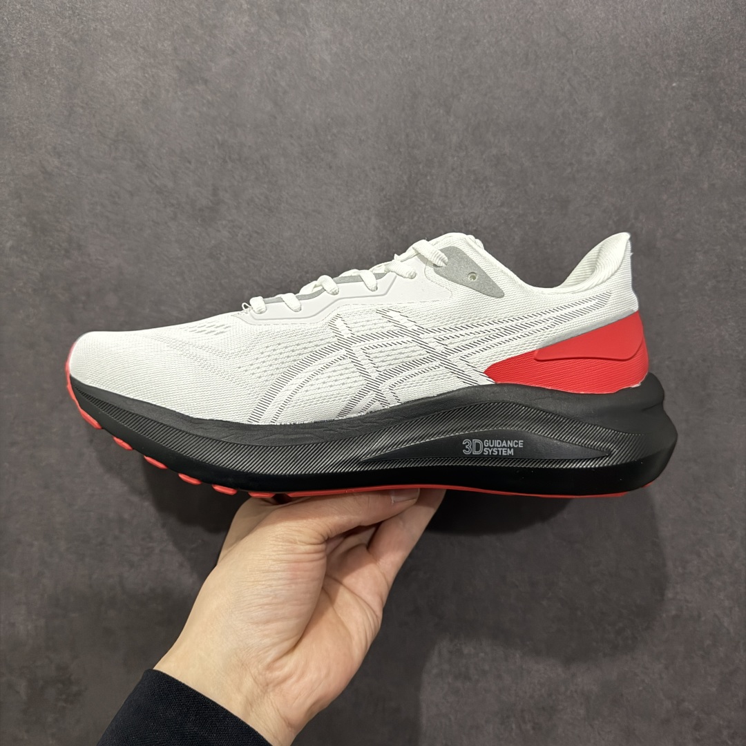图片[2]-【公司级】Asics GT-1000 13代 公司级版本 亚瑟士运动休闲透气专业跑鞋 鞋面的包裹性 延展性相当好 鞋头位置双层镂空能保证一定的透气性 鞋底柔软也能够兼具支撑性 gt1000系列是除 kayano之外的次顶级支撑系跑鞋 采用经典鞋型 融入全新细节点缀 整体简约且富有质感 鞋底耐磨材质搭配丰富的防滑底纹设计 尺码：40-45-选品中心