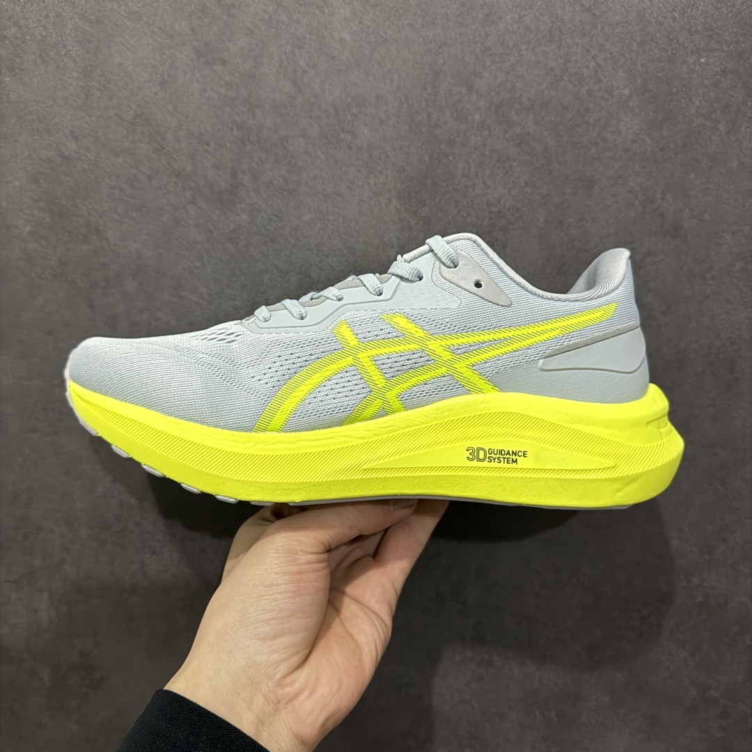 图片[2]-【公司级】Asics GT-1000 13代 公司级版本 亚瑟士运动休闲透气专业跑鞋 鞋面的包裹性 延展性相当好 鞋头位置双层镂空能保证一定的透气性 鞋底柔软也能够兼具支撑性 gt1000系列是除 kayano之外的次顶级支撑系跑鞋 采用经典鞋型 融入全新细节点缀 整体简约且富有质感 鞋底耐磨材质搭配丰富的防滑底纹设计 尺码：40-45-选品中心