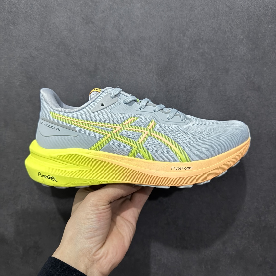 【公司级】Asics GT-1000 13代 公司级版本 亚瑟士运动休闲透气专业跑鞋 鞋面的包裹性 延展性相当好 鞋头位置双层镂空能保证一定的透气性 鞋底柔软也能够兼具支撑性 gt1000系列是除 kayano之外的次顶级支撑系跑鞋 采用经典鞋型 融入全新细节点缀 整体简约且富有质感 鞋底耐磨材质搭配丰富的防滑底纹设计 尺码:40-45-选品中心