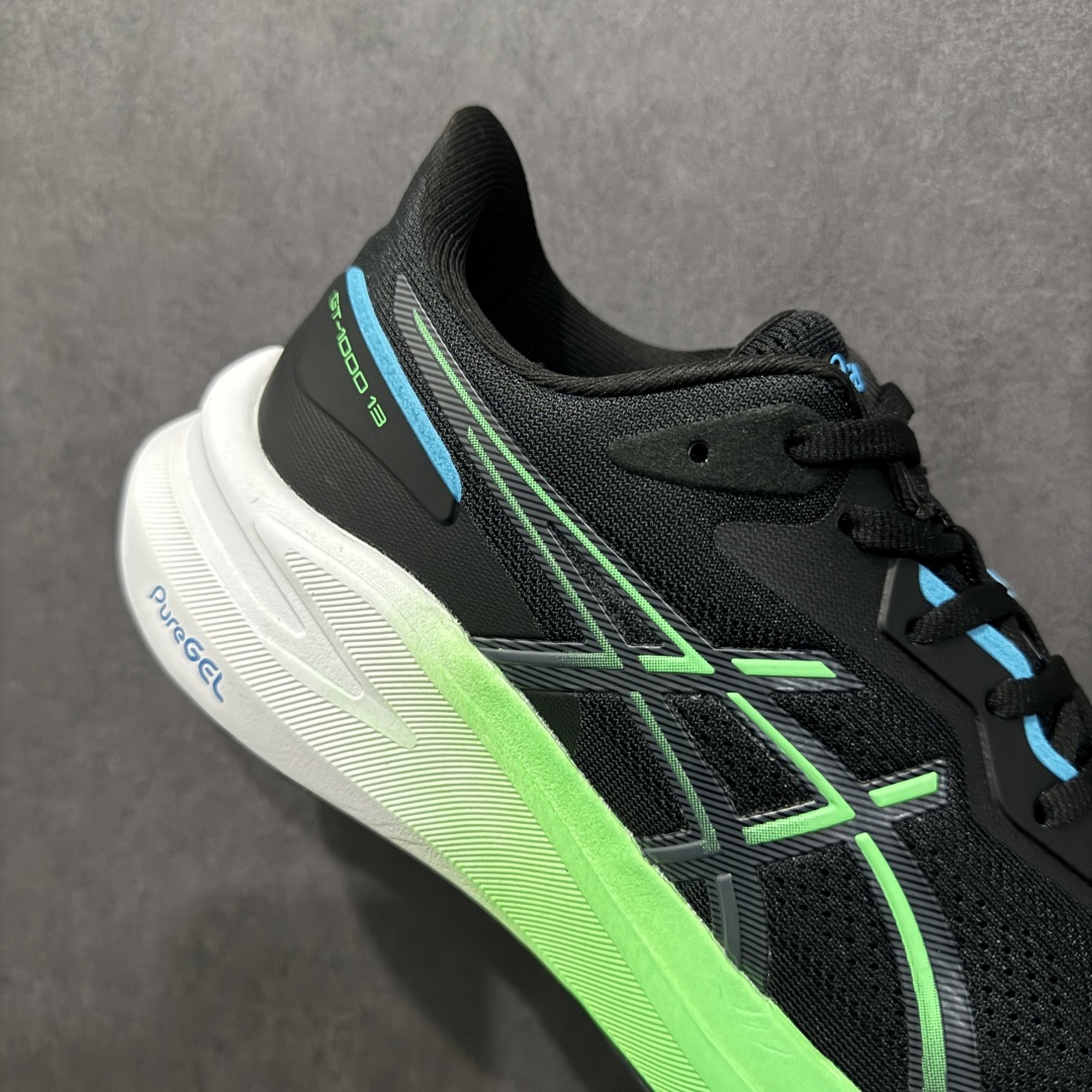 图片[6]-【公司级】Asics GT-1000 13代 公司级版本 亚瑟士运动休闲透气专业跑鞋 鞋面的包裹性 延展性相当好 鞋头位置双层镂空能保证一定的透气性 鞋底柔软也能够兼具支撑性 gt1000系列是除 kayano之外的次顶级支撑系跑鞋 采用经典鞋型 融入全新细节点缀 整体简约且富有质感 鞋底耐磨材质搭配丰富的防滑底纹设计 尺码：40-45-选品中心