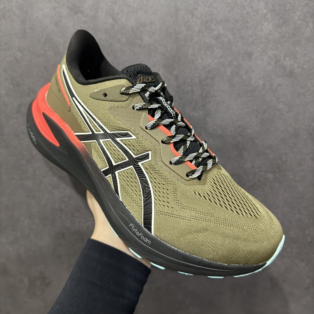 图片[3]-【公司级】Asics GT-1000 13代 公司级版本 亚瑟士运动休闲透气专业跑鞋 鞋面的包裹性 延展性相当好 鞋头位置双层镂空能保证一定的透气性 鞋底柔软也能够兼具支撑性 gt1000系列是除 kayano之外的次顶级支撑系跑鞋 采用经典鞋型 融入全新细节点缀 整体简约且富有质感 鞋底耐磨材质搭配丰富的防滑底纹设计 尺码：40-45-选品中心
