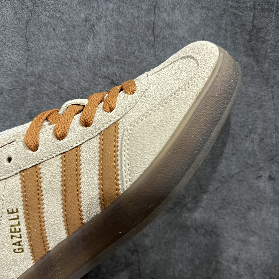【R版】adidas Originals Gazelle INdoor 黄棕 三叶草休闲防滑耐磨低帮板鞋  JH5412