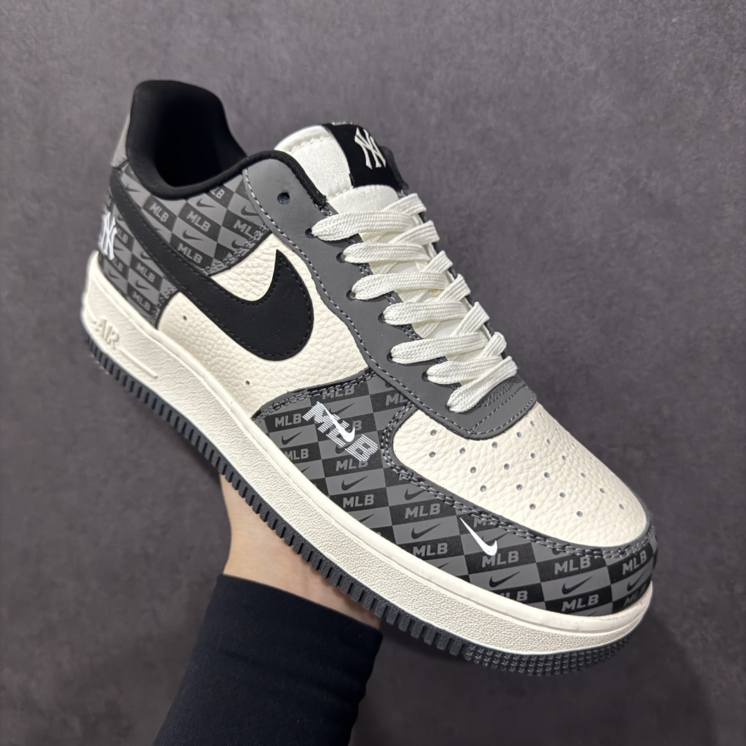 【定制版】Nk Air Force 1'07 Low MLB联名 暗格米灰 空军一号低帮休闲板鞋 DF0188-038