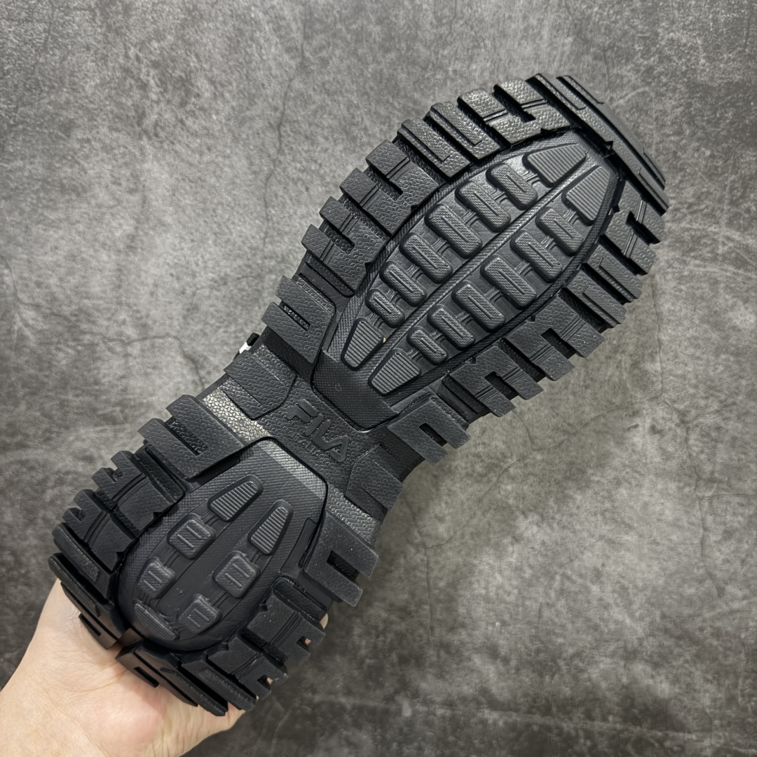 图片[9]-【公司级】Fila Fusion Bianco 海盗熊 黑白 斐乐抓绒潮流舒适百搭老爹鞋 上架实拍 #原楦原纸版数据 全新模具开发 区别市场通货 网红单品小红书推荐爆款 尺码：35.5-40-选品中心