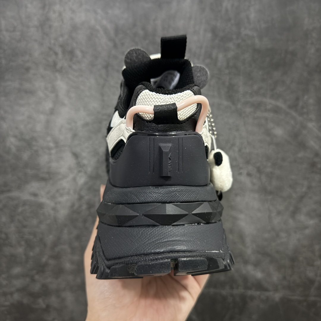 图片[4]-【公司级】Fila Fusion Bianco 海盗熊 黑白 斐乐抓绒潮流舒适百搭老爹鞋 上架实拍 #原楦原纸版数据 全新模具开发 区别市场通货 网红单品小红书推荐爆款 尺码：35.5-40-选品中心