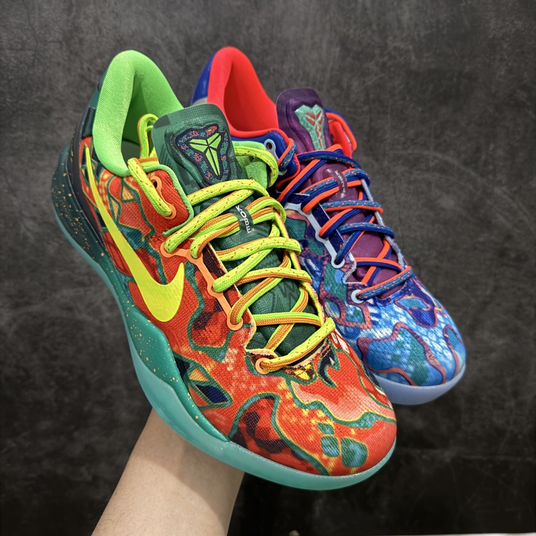 【S2纯原】NK Kobe 8 What The Kobe (WTK) 纯原生产线 科比八代 橙蓝拼色鸳鸯 #React科技鞋垫加持 实战配置直接拉满 #原楦纸板开发 鞋身流线型、后跟塑形，区分土肥圆 #原厂针织鞋面一针一线匹配原版 #全身鞋材卡料色独家定制 唯一万针立体刺绣SWOOSH #真实底模最大48.5 实战利器 专供海外市场 货号：HM9621-900 尺码：40 40.5 41 42 42.5 43 44 44.5 45 46 47.5 48.5（脚宽、脚胖 建议买大半码）-选品中心