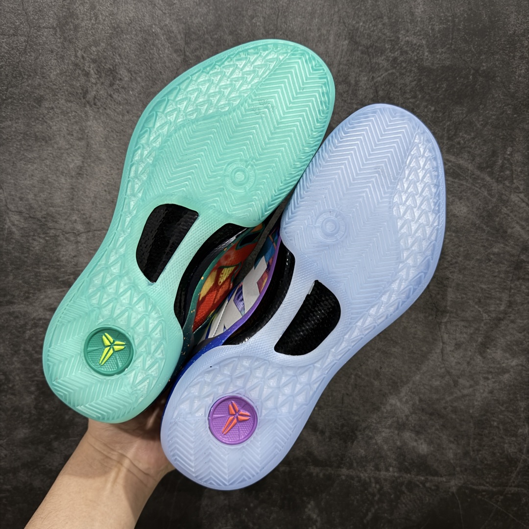 图片[9]-【S2纯原】NK Kobe 8 What The Kobe (WTK) 纯原生产线 科比八代 橙蓝拼色鸳鸯 #React科技鞋垫加持 实战配置直接拉满 #原楦纸板开发 鞋身流线型、后跟塑形，区分土肥圆 #原厂针织鞋面一针一线匹配原版 #全身鞋材卡料色独家定制 唯一万针立体刺绣SWOOSH #真实底模最大48.5 实战利器 专供海外市场 货号：HM9621-900 尺码：40 40.5 41 42 42.5 43 44 44.5 45 46 47.5 48.5（脚宽、脚胖 建议买大半码）-选品中心