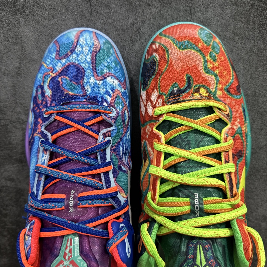 图片[8]-【S2纯原】NK Kobe 8 What The Kobe (WTK) 纯原生产线 科比八代 橙蓝拼色鸳鸯 #React科技鞋垫加持 实战配置直接拉满 #原楦纸板开发 鞋身流线型、后跟塑形，区分土肥圆 #原厂针织鞋面一针一线匹配原版 #全身鞋材卡料色独家定制 唯一万针立体刺绣SWOOSH #真实底模最大48.5 实战利器 专供海外市场 货号：HM9621-900 尺码：40 40.5 41 42 42.5 43 44 44.5 45 46 47.5 48.5（脚宽、脚胖 建议买大半码）-选品中心