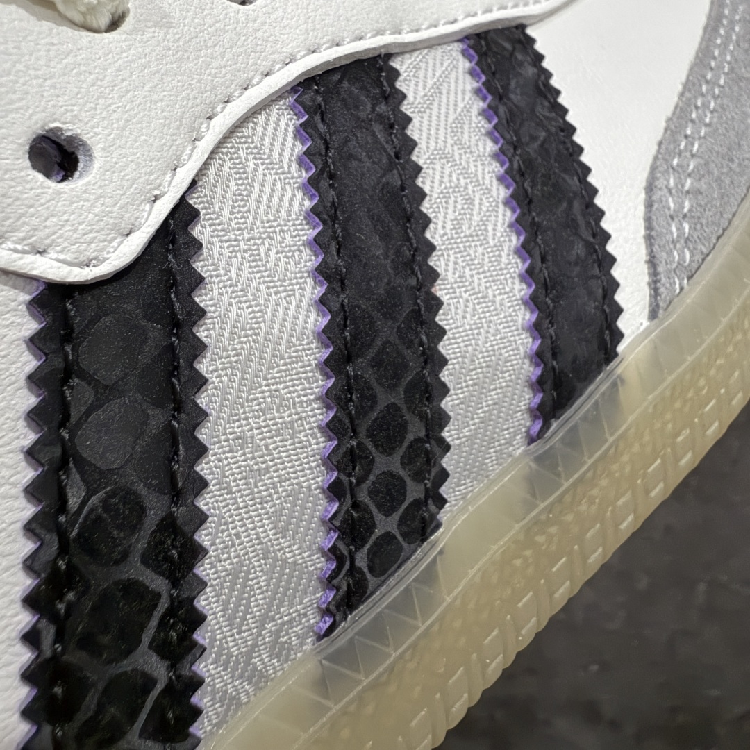 图片[5]-【渠道纯原】Adidas Originals Samba 桑巴德训鞋 蛇年限定 白黑红 原版开发 精工制做 细节多次校对 与原版几乎无差别 鞋身全部采用头层皮 区分市面偷工减料！ 鞋带都是原厂的，系鞋带的方式都同步ZP！ 货号：JQ5976 尺码：36 36.5 37 38 38.5 39 40 40.5 41 42 42.5 43 44 44.5 45-选品中心