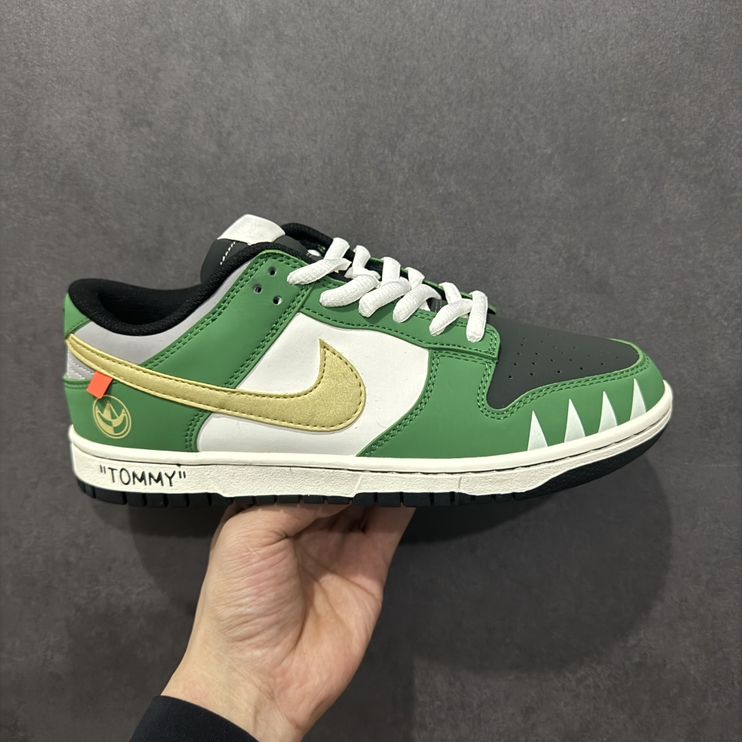 300 【定制版】Nike SB Dunk Low 恐龙战队系列 异特龙配色 低帮休闲运动滑板板鞋 ZZ1998-006