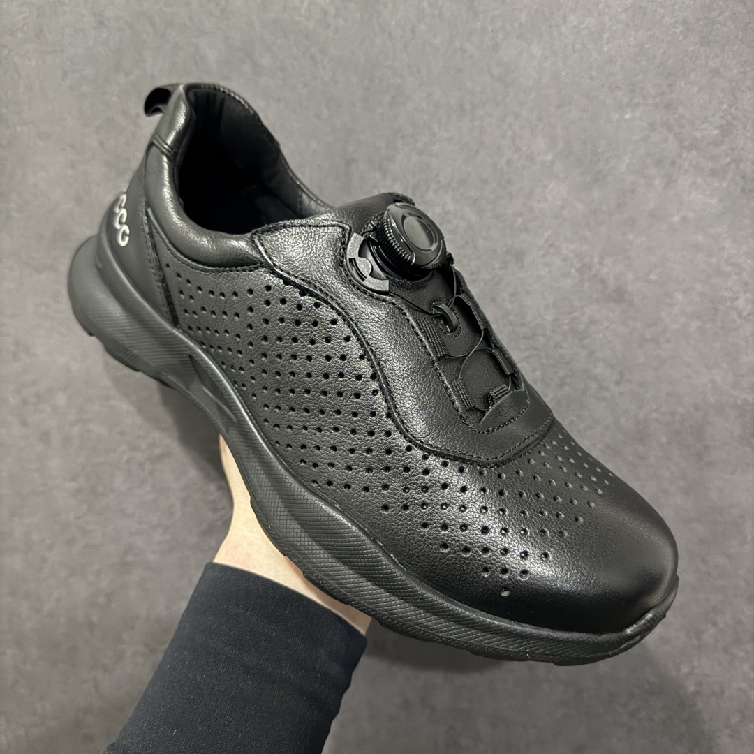 图片[3]-【公司级】ECCO爱步男鞋小黑鞋小白鞋 舒适透气真皮板鞋 街头轻巧系列 圆头鞋头设计，贴合前脚掌弧度 适合多种脚型，脚感舒适细腻 简约免系带设计，可自由穿脱 贴合脚型 PU包裹足弓与后跟 为脚掌提供支撑性 休闲百搭 简约利落 尺码：38 39 40 41 42 43 44 （皮鞋码）-选品中心