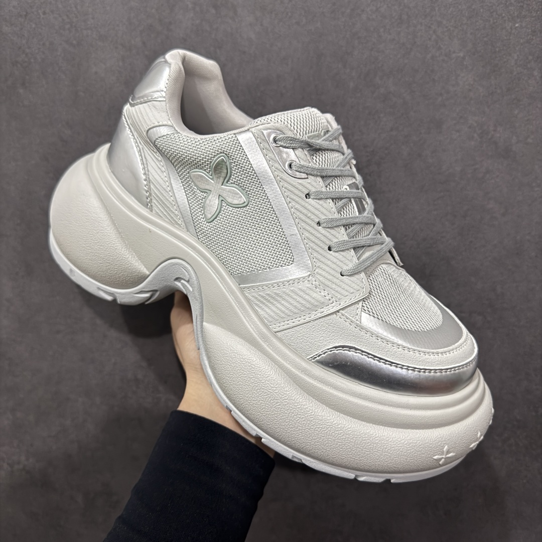 图片[3]-【广东纯原版本】SMFK复古厚底 广东纯原出品 超级增高 秋冬爆款 厚底运动鞋 小个子增高神器 简约时尚的设计真的超百搭 原楦原纸原版数据开发版型 采用一体成型鞋身 鞋芯填充 鞋底贴合工艺 一眼心动 质感拉满 上脚无敌增高\\t 闭眼可入 非常时髦的单品之一超多网红博主、明星都穿 smfk的运动鞋 真的是越看越上头\\t超级百搭\\t 尺码： 35 36 37 38 39 40-选品中心