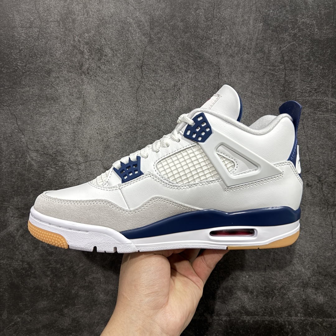 【LN版本】NK SB x Air Jordan AJ4 联名海军蓝 白蓝 DR5415-100