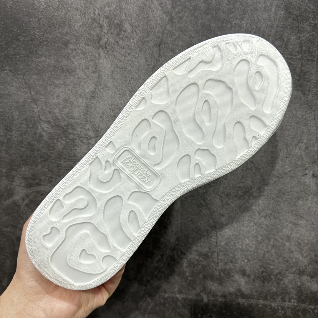 【顶级毒盒版】Alexander McQueen 亚历山大麦昆小白鞋 黑色白尾
