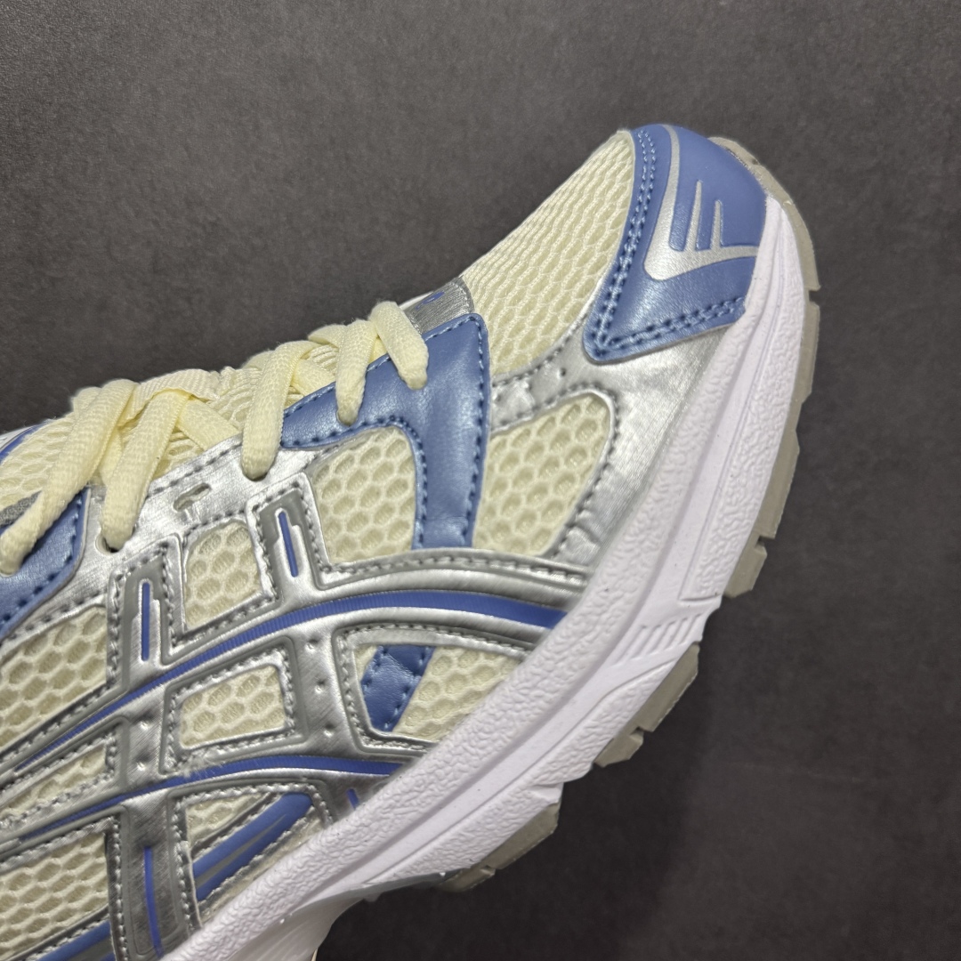 图片[5]-【公司级】ASICS 亚瑟士 GEL-1130 男女时尚透气 健步减震 运动潮流耐磨休闲鞋 选用网眼与皮革相接，复古而富有层次感。网布搭配银色金属感线条，虎爪 Logo 加入配色点缀，加深复古时尚美感Ortholite 鞋垫+搭载着 GEL 缓震胶的鞋底，同时辅以耐磨大底提供良好抓地力。复古美学入门代表作，重现2000年代后期的复古美学。 货号：1201A609-101 尺码：36-45半-选品中心