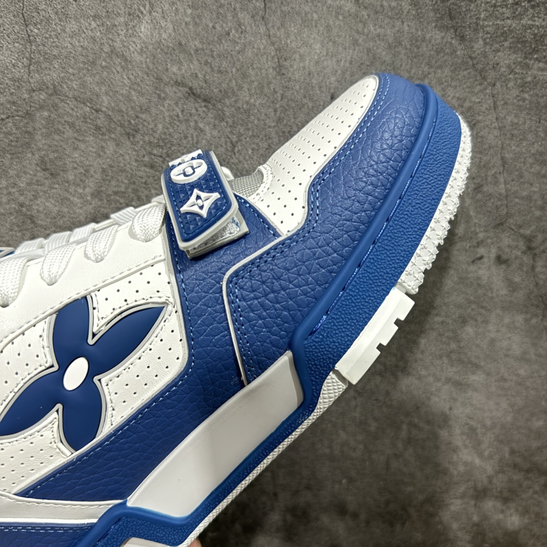 图片[6]-【代购级别】ZP级全套包装 驴牌 LV 2021s LV Trainer 限定联名 入秋最新配色国内限定无售⚠️ 原版购入历时近两个月开发打造！ 经典多拼色超好看 原版完美楦型 调试了两个月 鞋面独家订制压纹粒面小牛皮 大底TPU、模具费2w+ 质感媲美原版 垫脚聚米微料加透气英伦网布 细节原版一致 ❗️请注意区分市面通货材料 版型 包装配件 尺码：35 36 37 38 39 40 41 42 43 44 45-选品中心