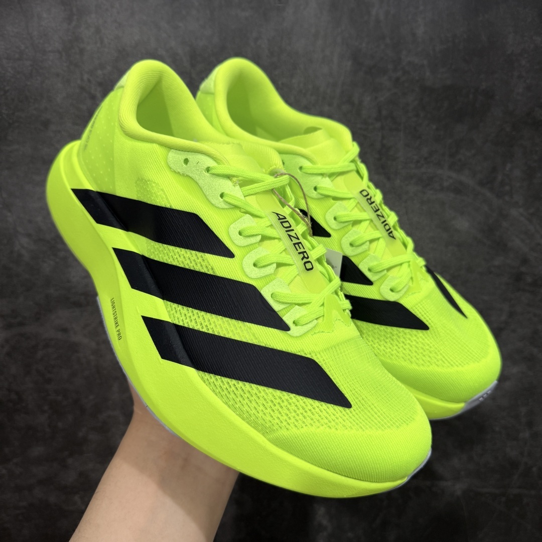 【渠道纯原】AD Adizero Eva SL M 零度进化版系列低帮轻便透气竞速休闲运动慢跑鞋 J
