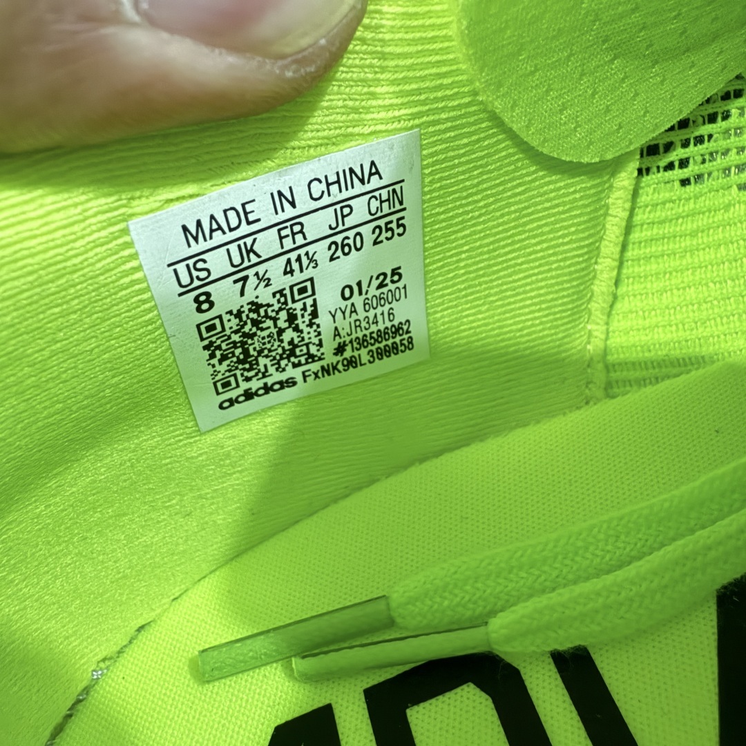 【渠道纯原】AD Adizero Eva SL M 零度进化版系列低帮轻便透气竞速休闲运动慢跑鞋 J