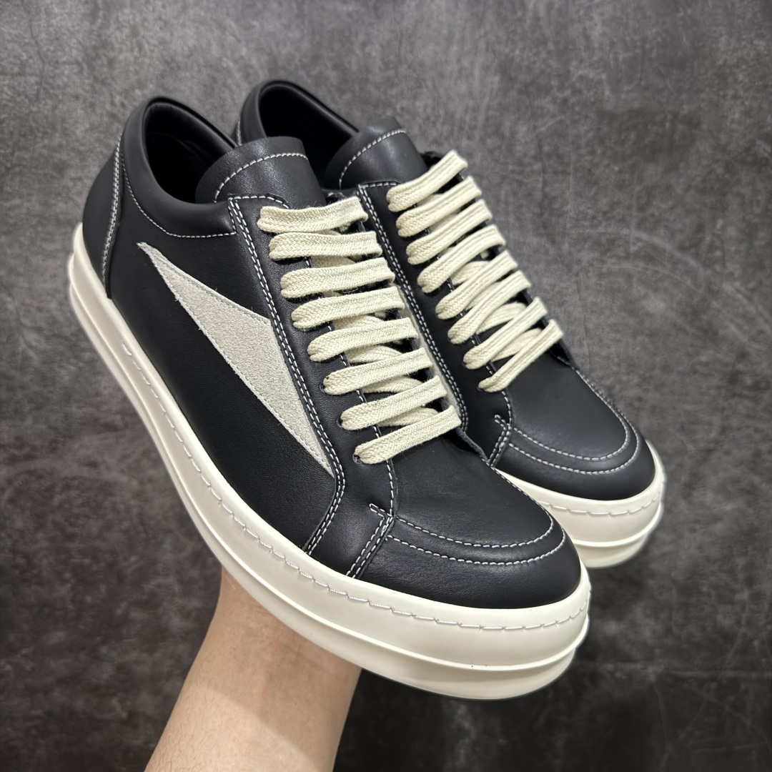 【XC纯原】Rick Owens Vintage Low-Top Sneakers\