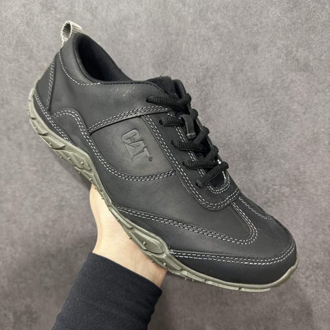 图片[3]-【广东纯原版本】2025春款CAT/卡特广东大厂新款推土机休闲时尚 男士休闲低帮驾车皮鞋 原单品质卡特男鞋广东纯原 历年经典热销款头层牛皮耐磨防滑橡胶大底 固特异工艺 永不开胶 经久耐穿 尺码：39 40 41 42 43 44（标准码数）-选品中心