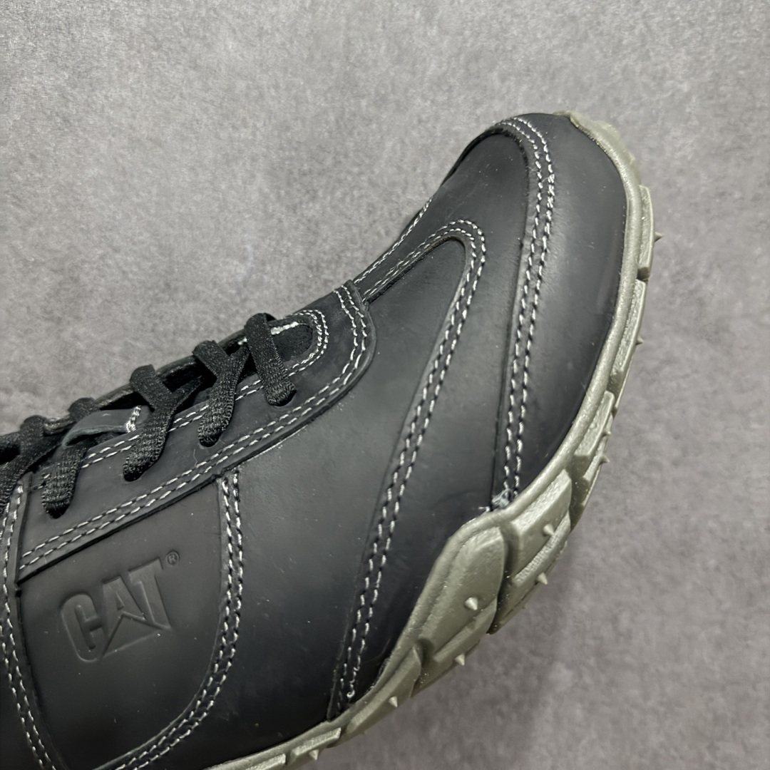 图片[5]-【广东纯原版本】2025春款CAT/卡特广东大厂新款推土机休闲时尚 男士休闲低帮驾车皮鞋 原单品质卡特男鞋广东纯原 历年经典热销款头层牛皮耐磨防滑橡胶大底 固特异工艺 永不开胶 经久耐穿 尺码：39 40 41 42 43 44（标准码数）-选品中心