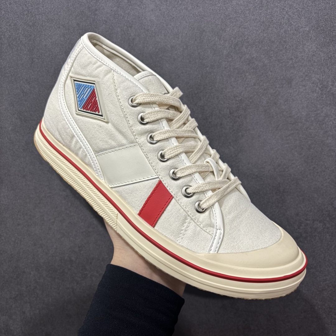 图片[3]-【广东纯原版本】小红书爆款 BOTTEGA VENETA BV25ss 新款复古Eliot运动鞋上市即封神! BV全新的 Eliot 以复古篮球鞋为设计灵感，童趣 的色彩焕发青春活力!男女同款，可以做情侣鞋穿着哦整个鞋子透气舒适，帆布鞋面自重轻盈，鞋帮拼接处以柔软奢华的羊皮镶嵌包裹每只鞋边的红线均为手工绘画，更具品味与态度喔! 尺码：35 36 37 38 39 40-选品中心