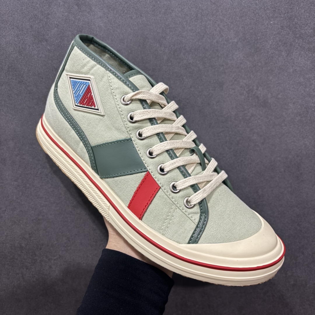 图片[3]-【广东纯原版本】小红书爆款 BOTTEGA VENETA BV25ss 新款复古Eliot运动鞋上市即封神! BV全新的 Eliot 以复古篮球鞋为设计灵感，童趣 的色彩焕发青春活力!男女同款，可以做情侣鞋穿着哦整个鞋子透气舒适，帆布鞋面自重轻盈，鞋帮拼接处以柔软奢华的羊皮镶嵌包裹每只鞋边的红线均为手工绘画，更具品味与态度喔! 尺码：35 36 37 38 39 40-选品中心