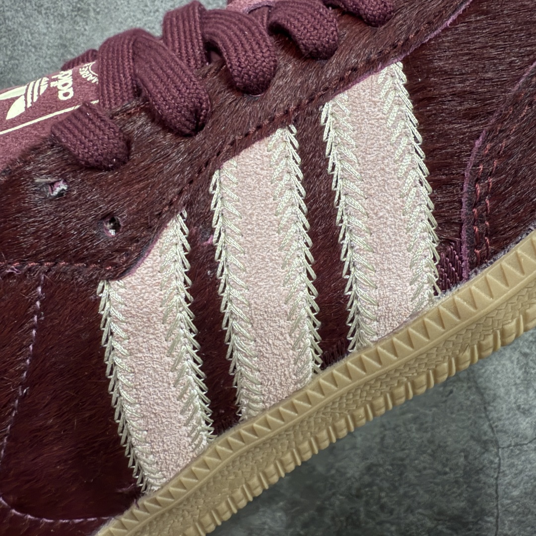 图片[3]-【CG纯原】市面最顶级品质没有之一！ 此版鞋身全部采用进口原厂头层皮 原厂头层 区分市面偷工减料！ Adidas Originals Samba 桑巴德训鞋 红色马毛 原版原楦原材，99.999%还原度 鞋带都是原厂的，系鞋带的方式都同步ZP！ 货号：JP5330 尺码：36 36.5 37 38 38.5 39 40 40.5 41 42 42.5 43 44 44.5 45-选品中心