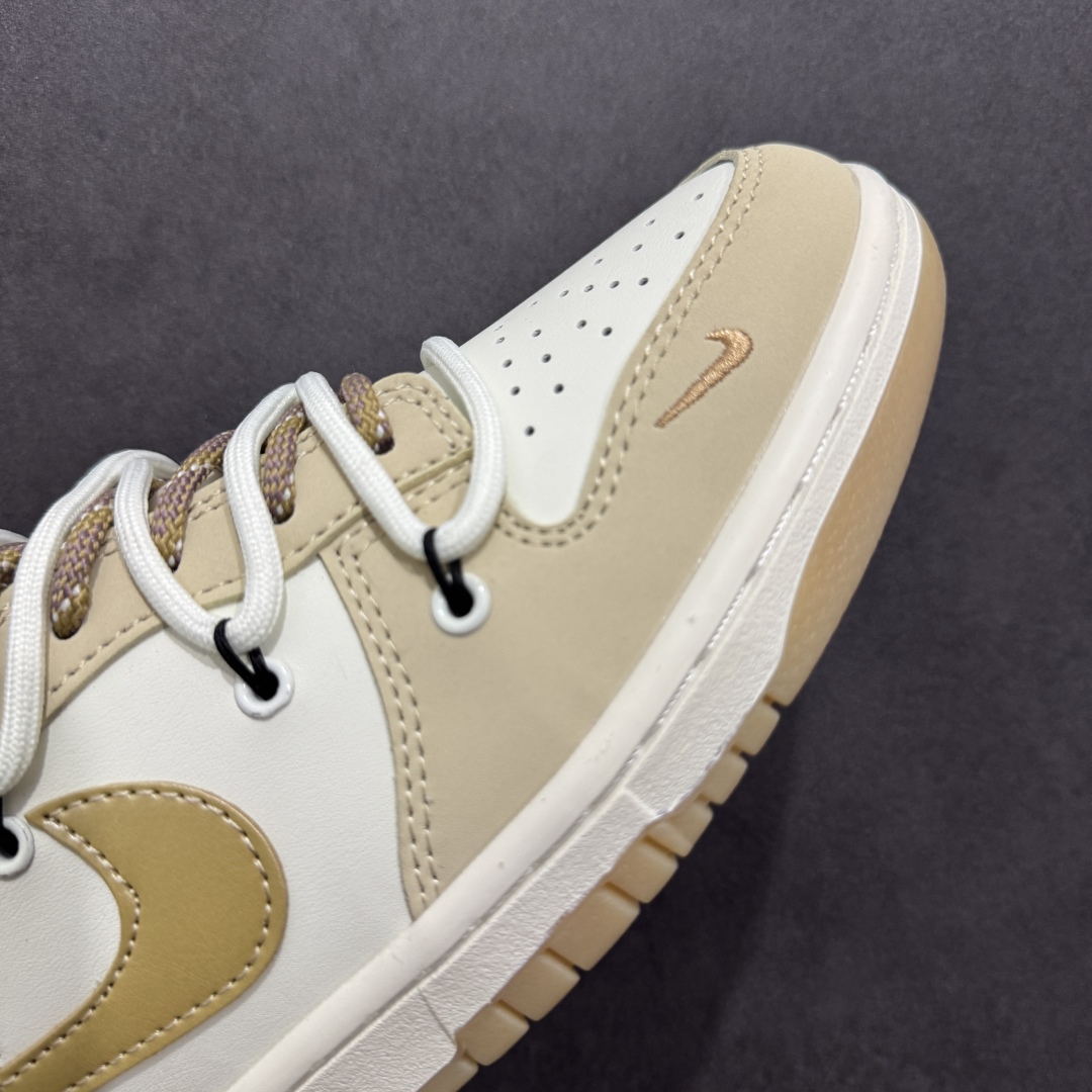 300  【定制版】Nike SB Dunk Low 蛇年系列 绑带黄白黄勾 周年高端定制 低帮休闲板鞋  YX5066-291