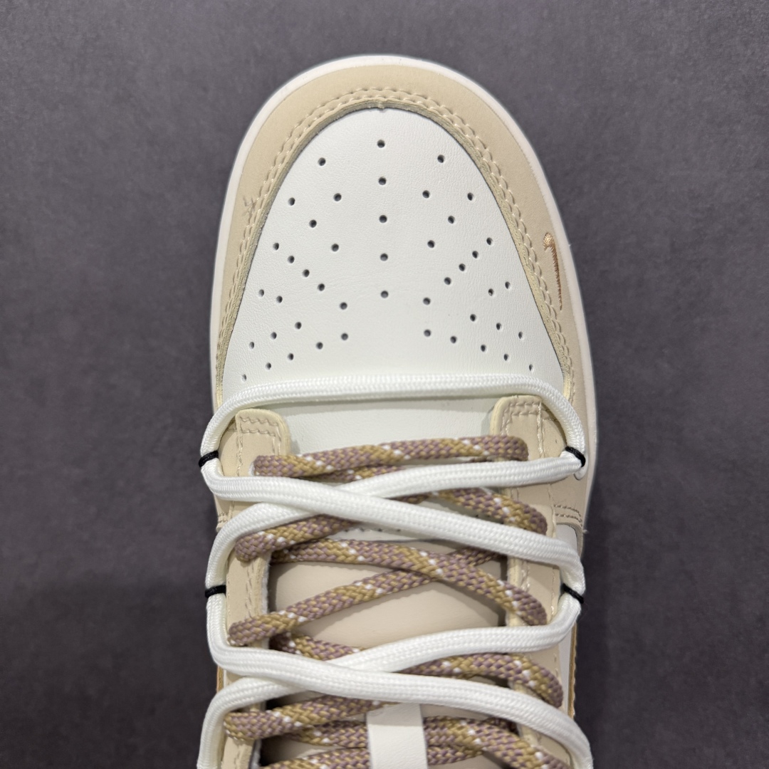 300  【定制版】Nike SB Dunk Low 蛇年系列 绑带黄白黄勾 周年高端定制 低帮休闲板鞋  YX5066-291