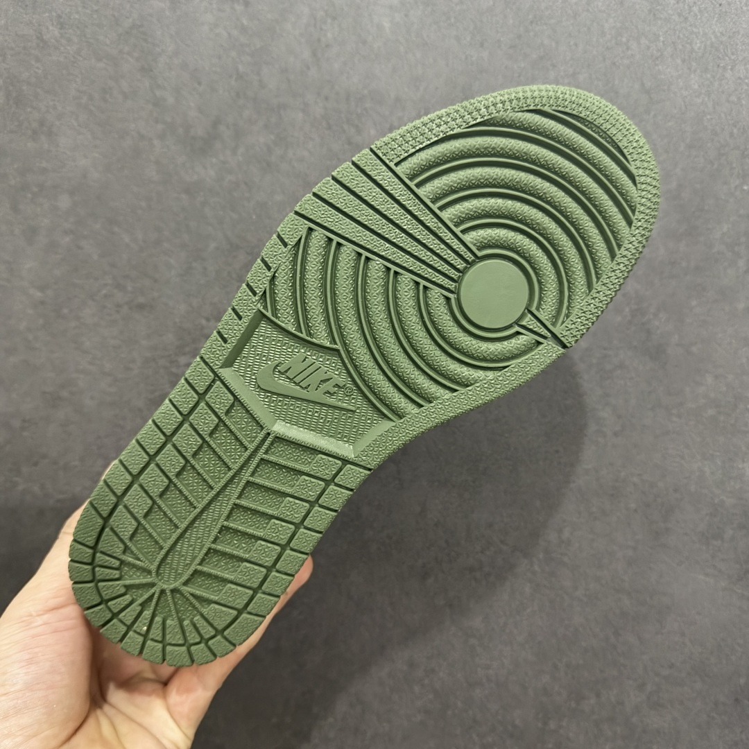 280  【定制版】Travis Scott x Fragment Design x Air Jordan 1 Low OG SP 乔1古驰联名 复古绿 低帮文化休闲板鞋  LD2025-002