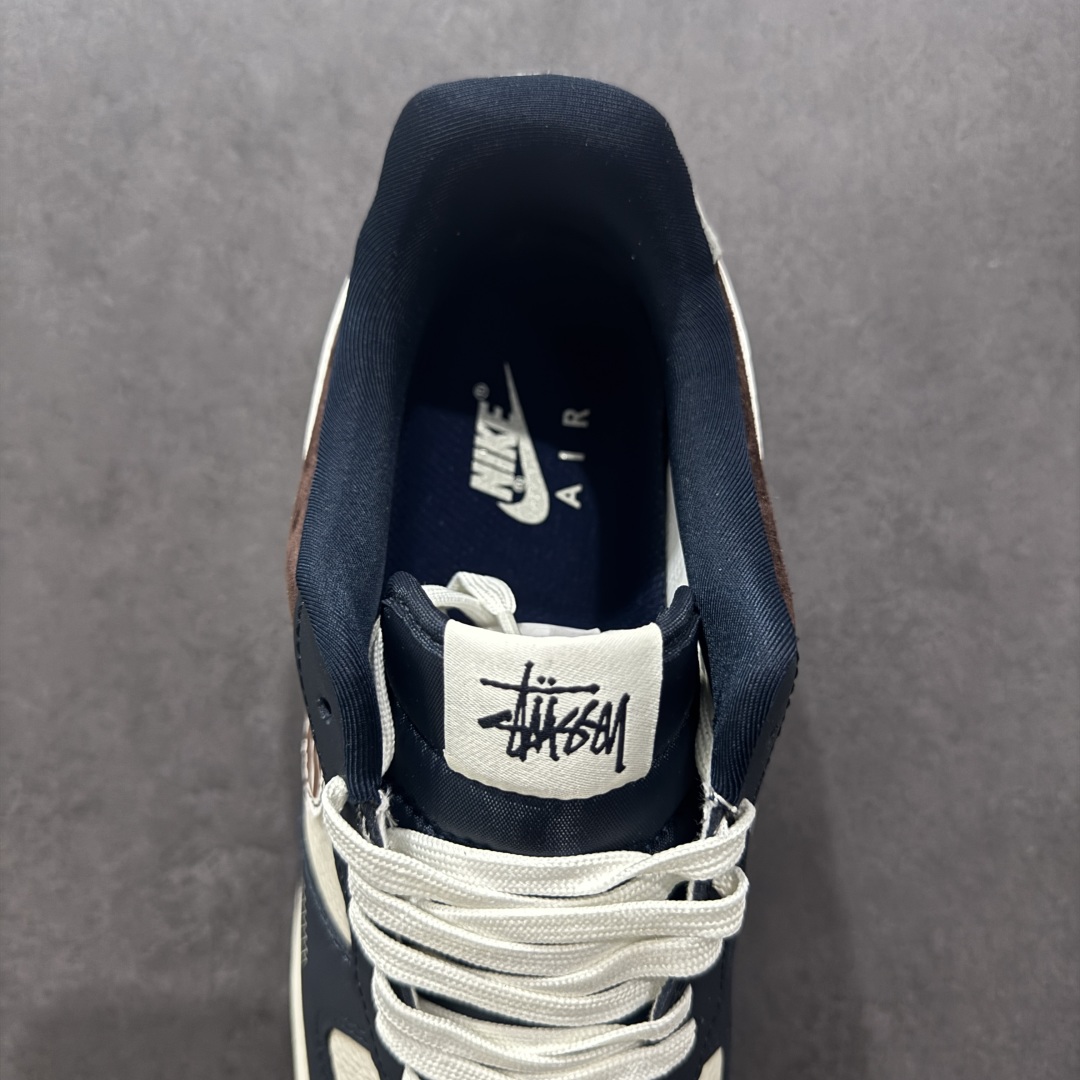 260  【定制版】海外限量发售NIke Air Force 1 '07 Low “斯图西联名——白蓝巧克力”空军一号 低帮 KK1988-061