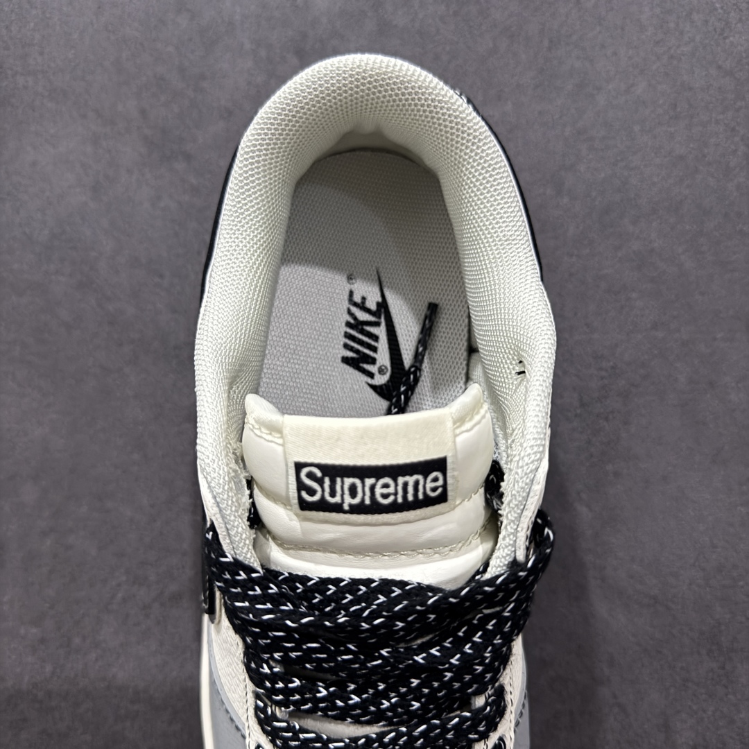 260  【定制版】Nike SB Dunk Low x Supreme 白灰黑小钩 SD6868-103