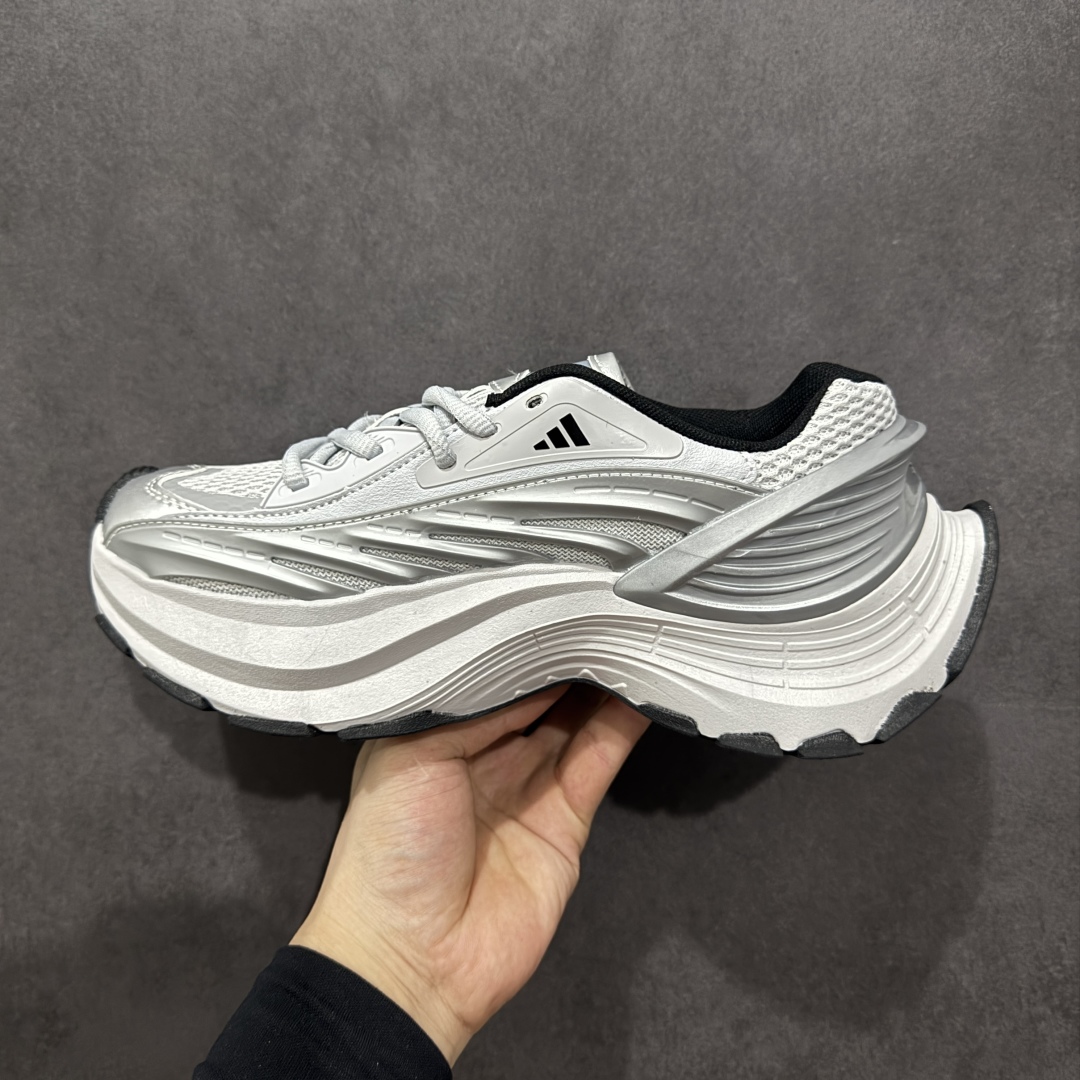 图片[2]-【公司级】Adidas Vento XLG MTW 脉冲系列 复古休闲老爹鞋 官方同步上架 鞋面是透气网面和皮革拼接 脚感轻盈 不闷汗 每次穿着跑步都感觉脚底在自由呼吸 鞋底是adidas经典的防滑设计 纹路很深 抓地力超稳 低帮设计很显脚踝纤细 却不失满满的包围安全感 货号： JS1501  尺码：35.5 36 36.5 37 38 38.5 39 40 40.5 41 42 42.5 43 44 45-选品中心