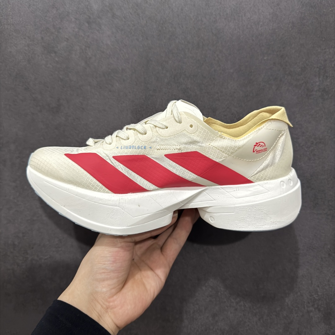 220  AD Adizero Adios 4 M 轻盈跑鞋 耐磨减震专业跑步鞋   JR4542