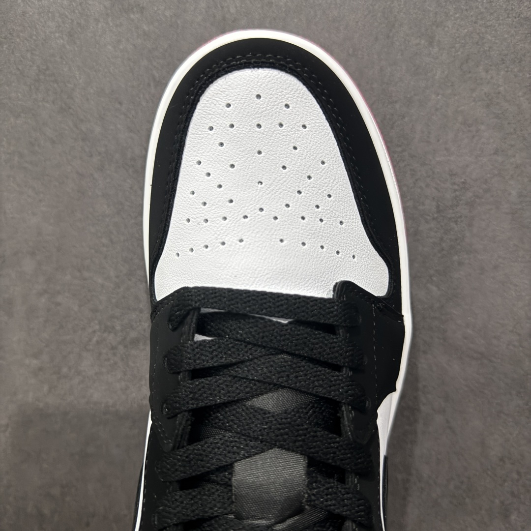 200  【K版版纯】Air Jordan 1 Low ”White Black Gym Red”  低帮 黑红色 AJ1 乔丹1代 aj1 乔1 低邦 黑白红  IB8971-106