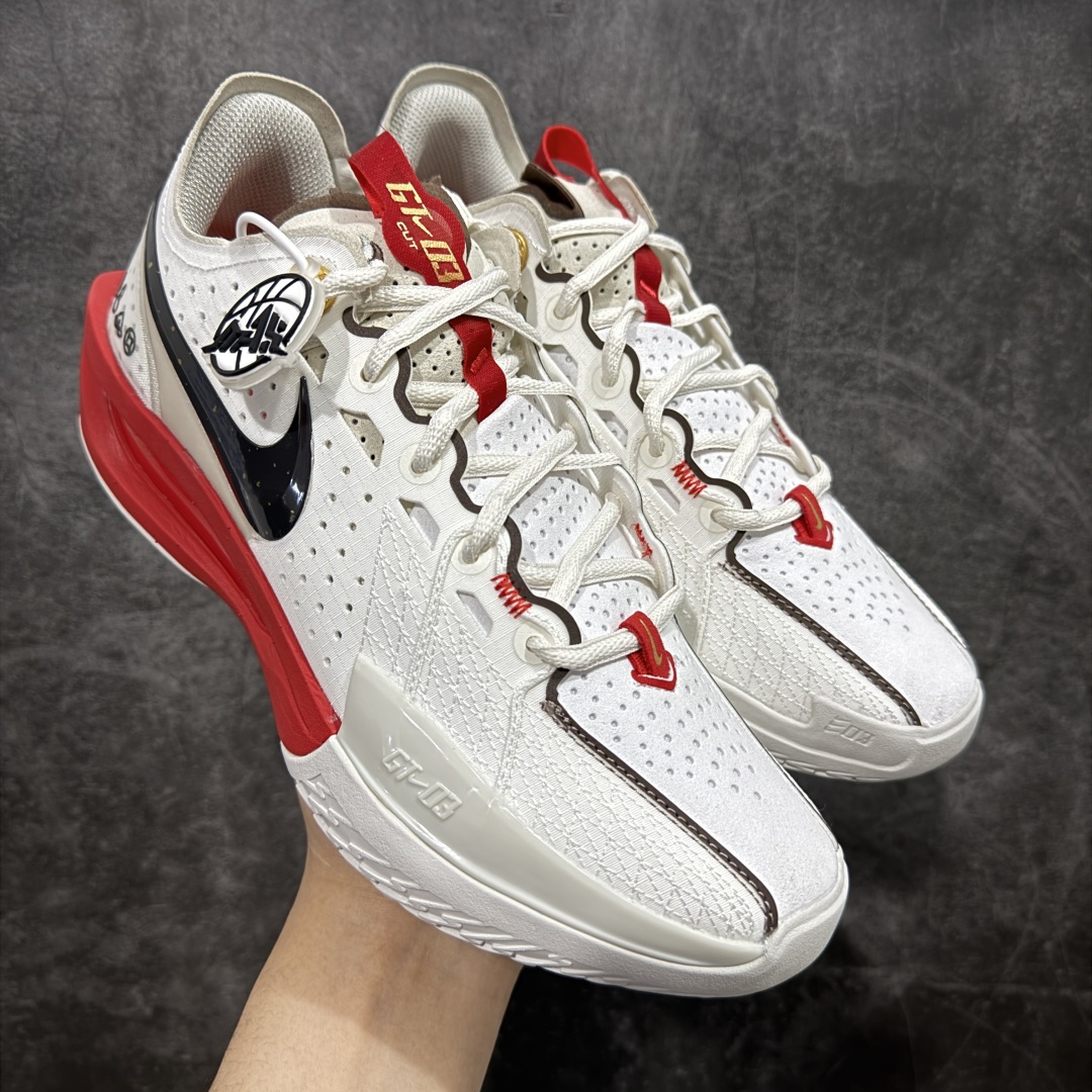 【灭世纯原版】NK G.T. Cut 3 EP 实战篮球鞋 HV5977-102 真材实料堆叠 鞋面采用轻质的织物与麂皮鞋面制成 搭配Flywire飞线系统增加动态包裹锁定 鞋舌使用跑鞋半开叉设计大大提高了舒适性 原厂ZoomX超临界发泡中底泡棉,100%还原ZP澎湃的脚感 尺码:39 40 40.5 41 42 42.5 43 44 44.5 45 46 47.5-选品中心