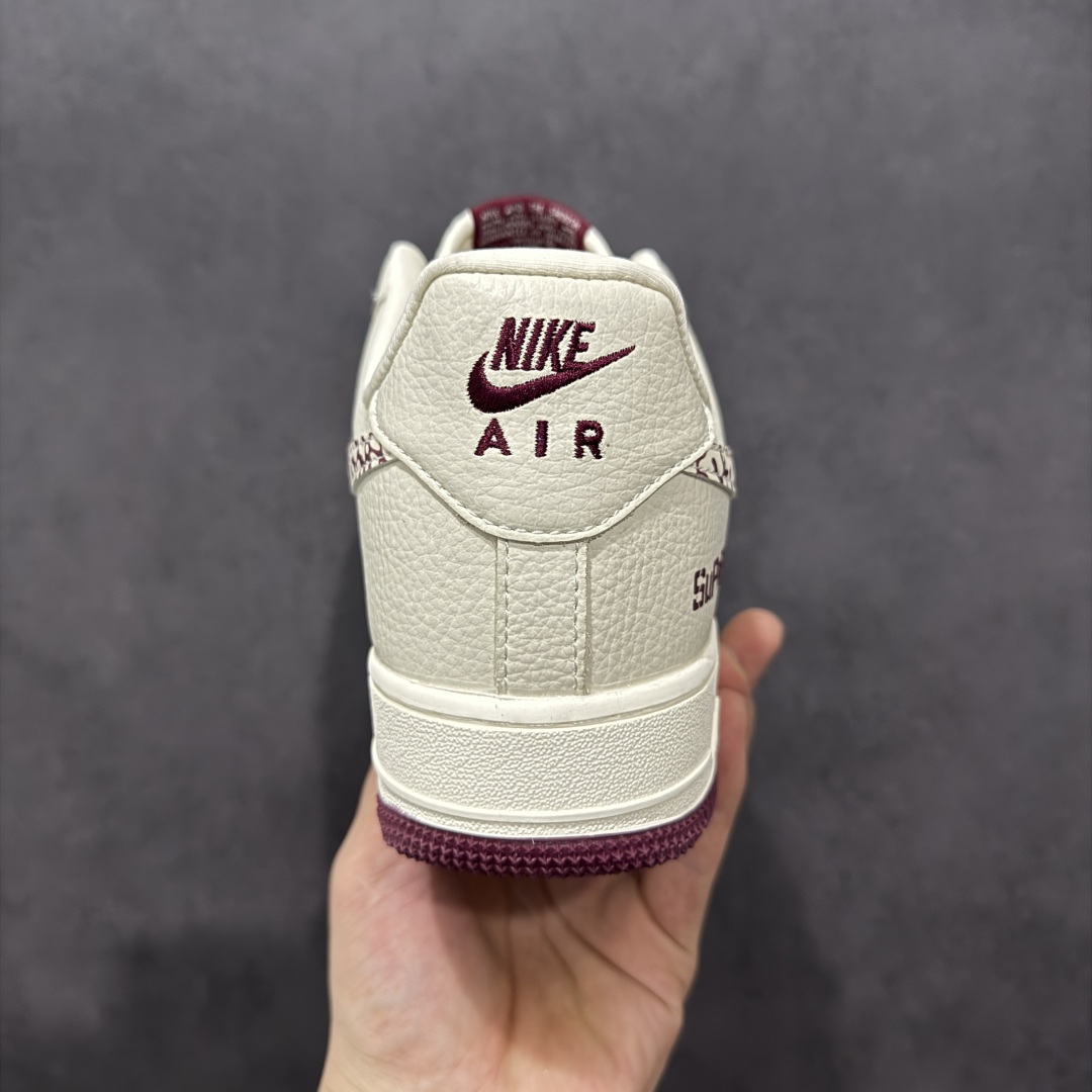 NIke Air Force 1 '07 Low “Supreme联名——米酒红”空军一号 低帮 运动鞋 休闲鞋 KK1988-070