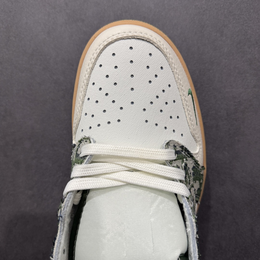 280  【定制版】Fragment x Travis Scott x Dior Air Jordan 1 Low 三方联名倒钩 XS2024-010