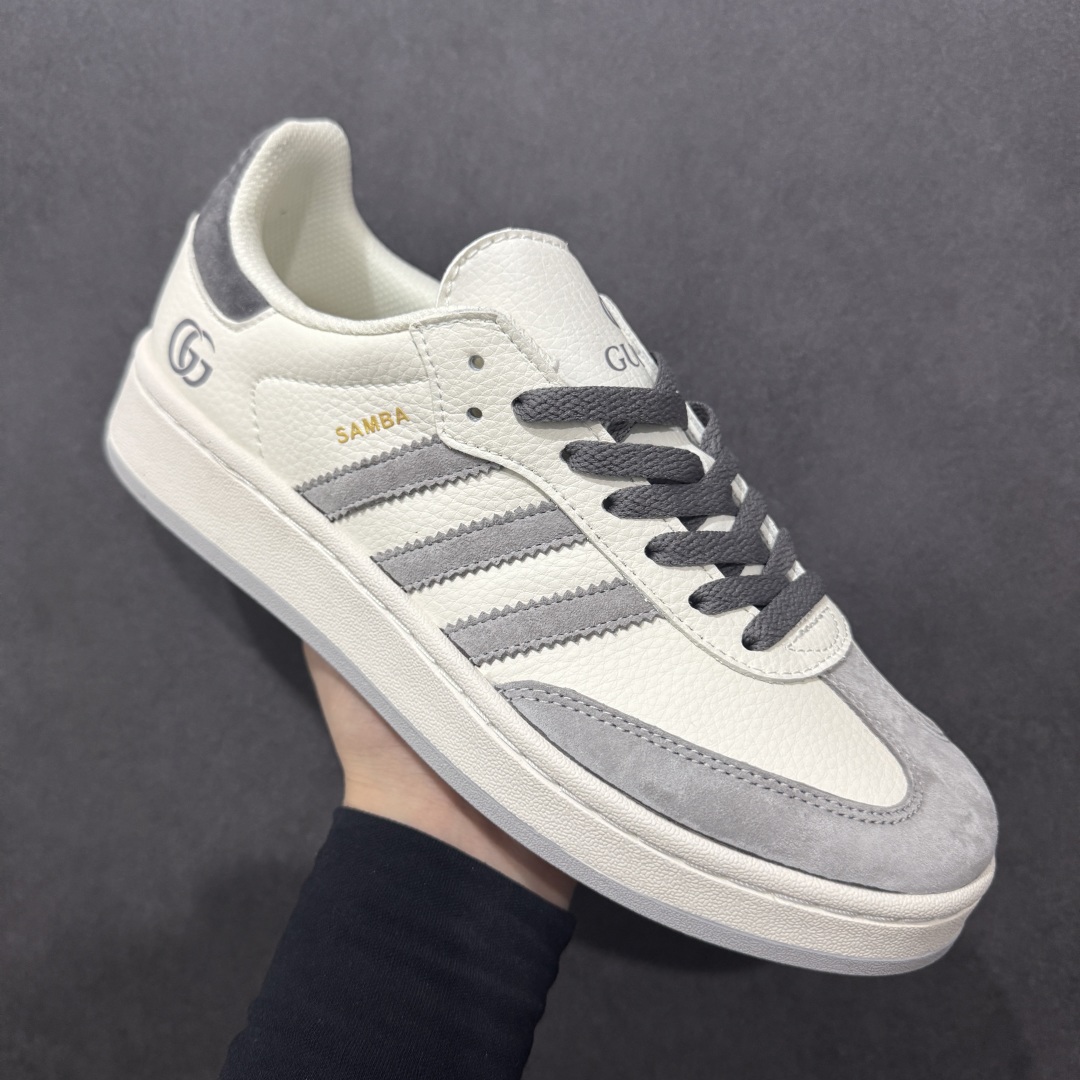 240  【定制版】AD Originals Gazelle INdoor  三叶草休闲防滑耐磨低帮板鞋 LJ9904