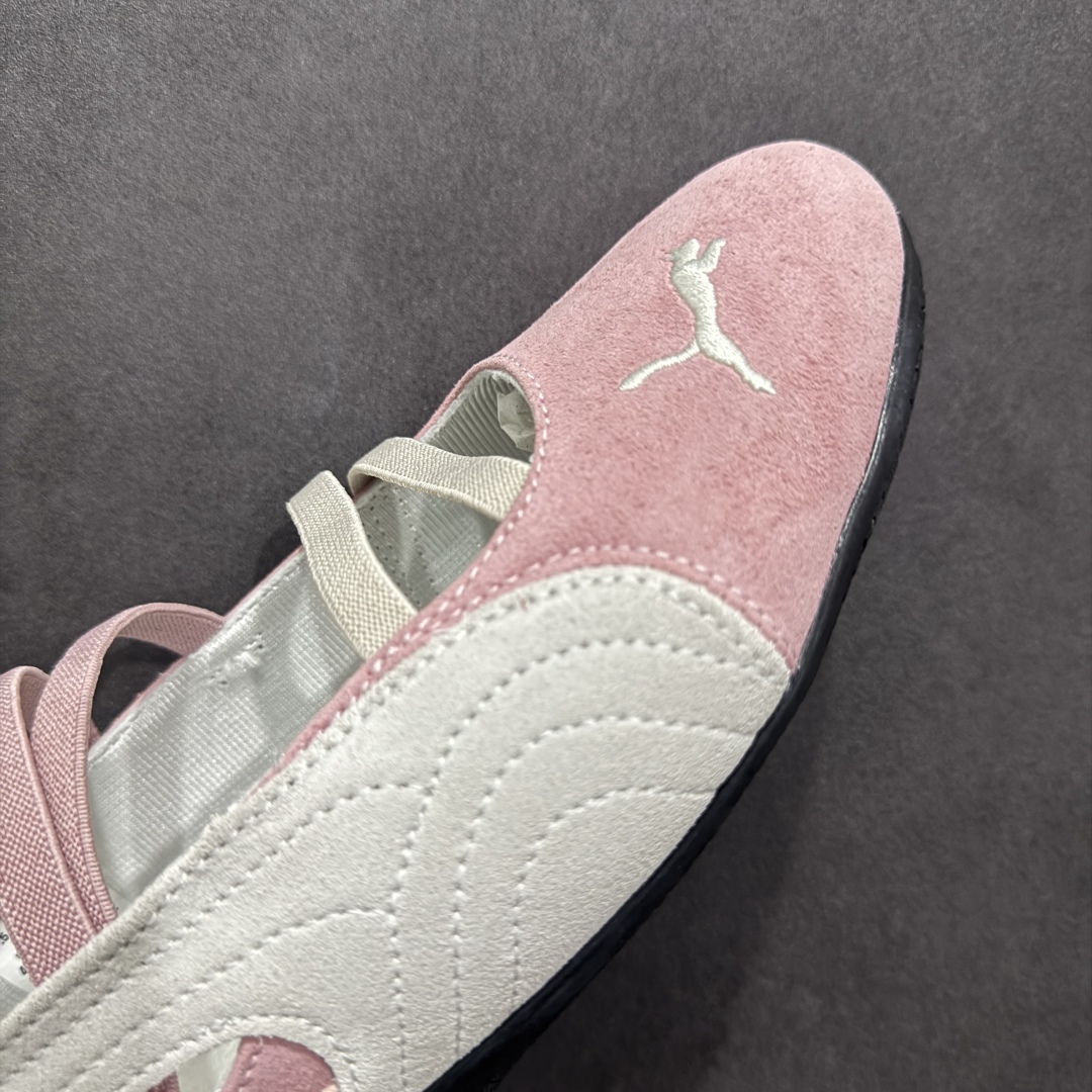 图片[5]-【公司级】Puma Speedcat 舒适百搭 低帮 芭蕾鞋 #朴彩英 rose 同款 黑粉配色甜酷感拉满 低帮设计超显脚踝纤细，上脚轻盈又舒适。不管日常出街还是运动都适配，防滑耐磨超抗造。 尺码：36 37.5 38 38.5 39 40-选品中心