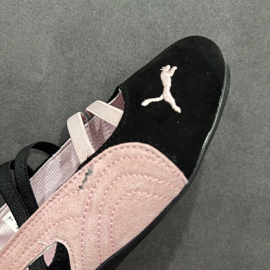 图片[5]-【公司级】Puma Speedcat 舒适百搭 低帮 芭蕾鞋 #朴彩英 rose 同款 黑粉配色甜酷感拉满 低帮设计超显脚踝纤细，上脚轻盈又舒适。不管日常出街还是运动都适配，防滑耐磨超抗造。 尺码：36 37.5 38 38.5 39 40-选品中心