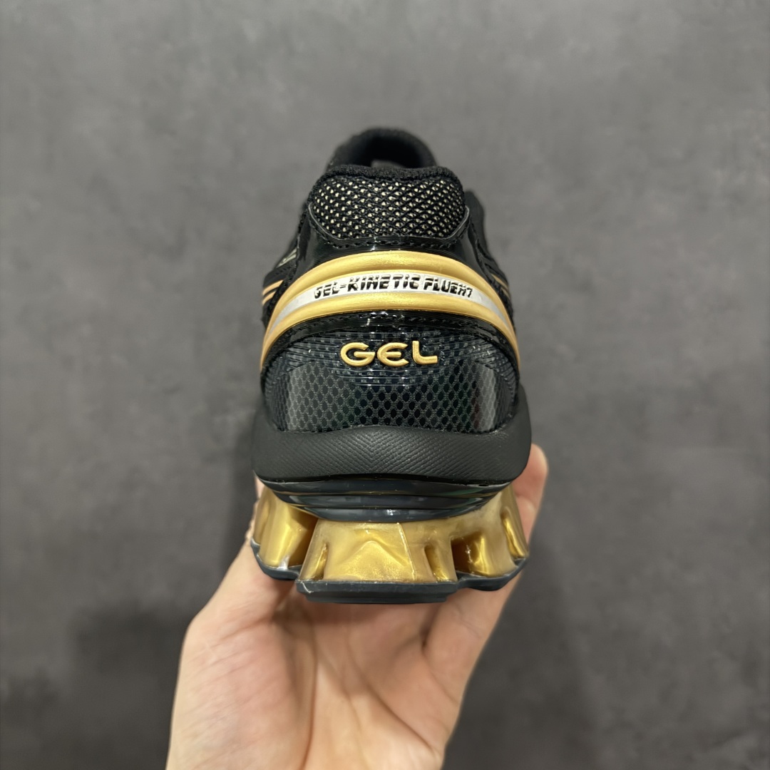 图片[4]-【纯原版】Asics Gel-Kinetic Fluent 纯原版本 亚瑟士运动休闲透气专业跑鞋 新一代缓震未来感跑鞋 鞋面复杂的切割和银色细节极具前卫风格 大底科技十足且独特外观的GEL 不仅在视觉上夺人眼球 同时可提供全天候的舒适缓冲 更多细节后半掌GEL+ 前半掌FFBlast中底科技堆叠 KIKO风的设计语言拼接ASICS鞋体流线 耐磨材质耐磨性强,稳定性高抓地更牢,不易打滑 货号： 1203A591 0013725 尺码：40-45-选品中心