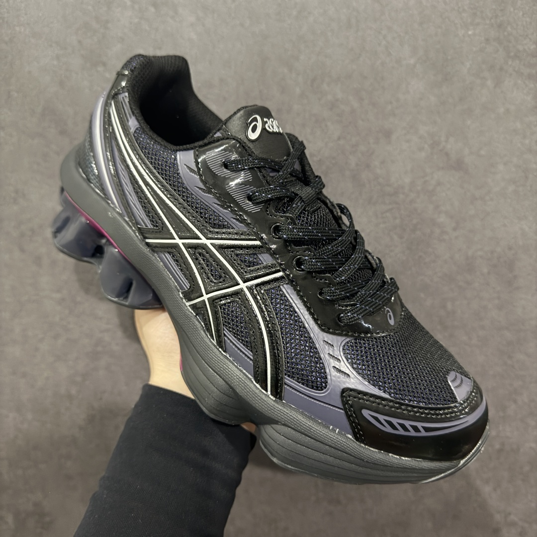 图片[3]-【纯原版】Asics Gel-Kinetic Fluent 纯原版本 亚瑟士运动休闲透气专业跑鞋 新一代缓震未来感跑鞋 鞋面复杂的切割和银色细节极具前卫风格 大底科技十足且独特外观的GEL 不仅在视觉上夺人眼球 同时可提供全天候的舒适缓冲 更多细节后半掌GEL+ 前半掌FFBlast中底科技堆叠 KIKO风的设计语言拼接ASICS鞋体流线 耐磨材质耐磨性强,稳定性高抓地更牢,不易打滑 货号： 1203A591 0013725 尺码：40-45-选品中心