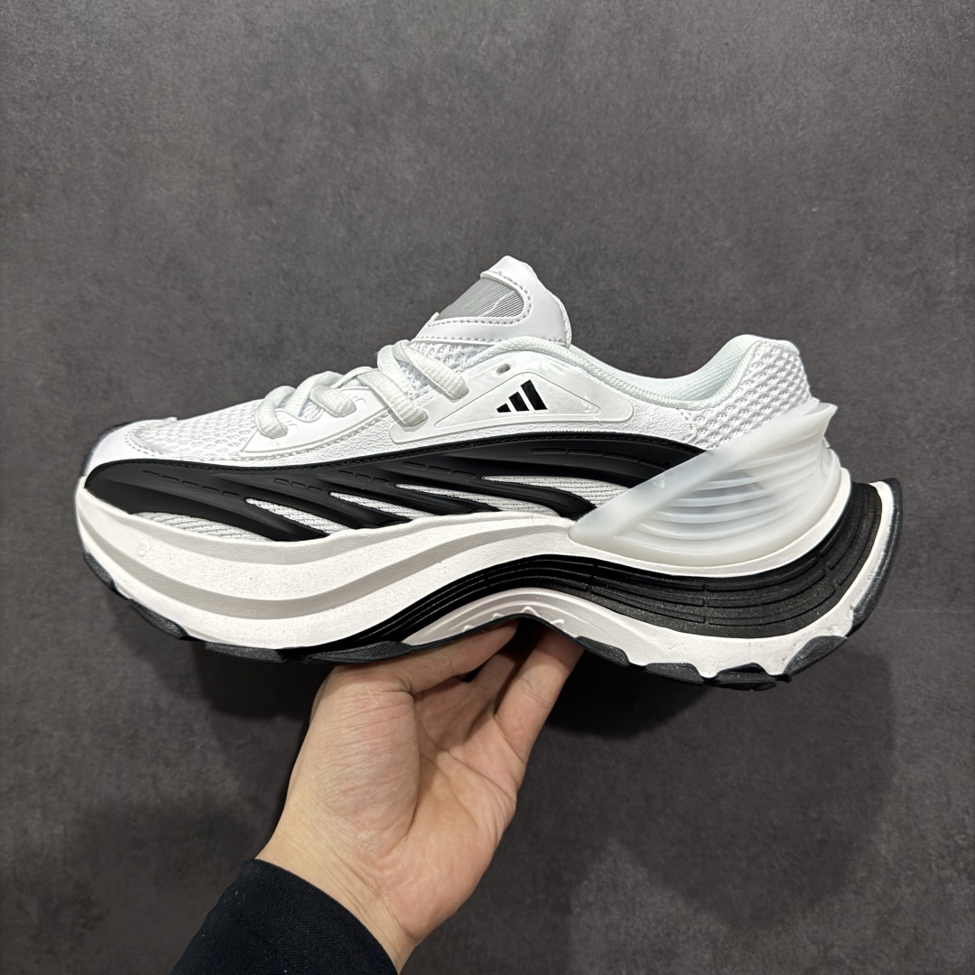 图片[2]-【公司级】Adidas Vento XLG MTW 脉冲系列 复古休闲老爹鞋 官方同步上架 鞋面是透气网面和皮革拼接 脚感轻盈 不闷汗 每次穿着跑步都感觉脚底在自由呼吸 鞋底是adidas经典的防滑设计 纹路很深 抓地力超稳 低帮设计很显脚踝纤细 却不失满满的包围安全感 货号： JR5586   尺码：35.5 36 36.5 37 38 38.5 39 40 40.5 41 42 42.5 43 44 45-选品中心