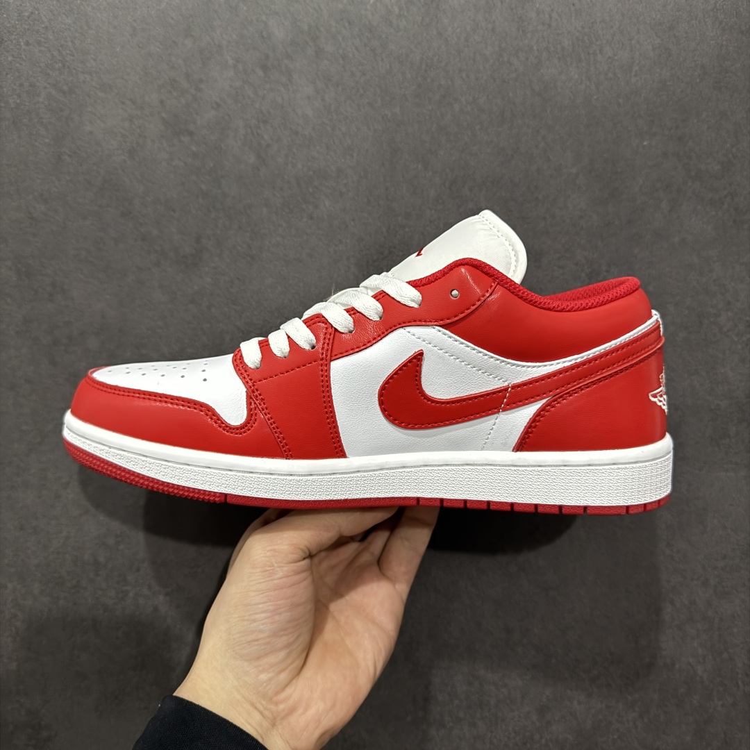 200  【K版】Air Jordan AJ1 Low 低帮 白红 553558-166