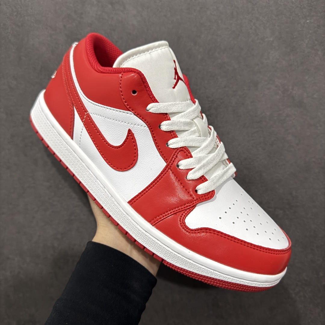 200  【K版】Air Jordan AJ1 Low 低帮 白红 553558-166